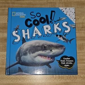 National Geographic Kids 'So Cool! Sharks' Hardcover Book